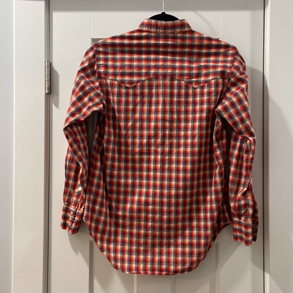 Ralph Lauren Western Wear 100% cotton vintage size 4 plaid button down 🤠 - Picture 11 of 14